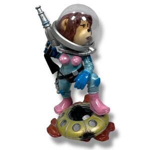 Bad Taste Bears Stella Figurine 5" Adult Humor Astronaut Space Gun Collectable